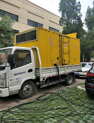 旌阳发电车出租-柴油发电机组排烟系统设计要求及其考虑因素
